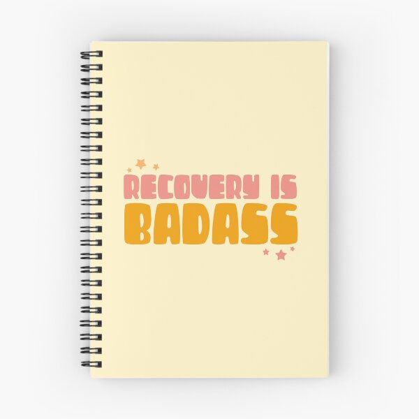 Item preview, Recovery is badass - Recovery mental health quote  designed and sold by NastySquad.