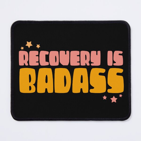 Item preview, Recovery is badass - Recovery mental health quote  designed and sold by NastySquad.