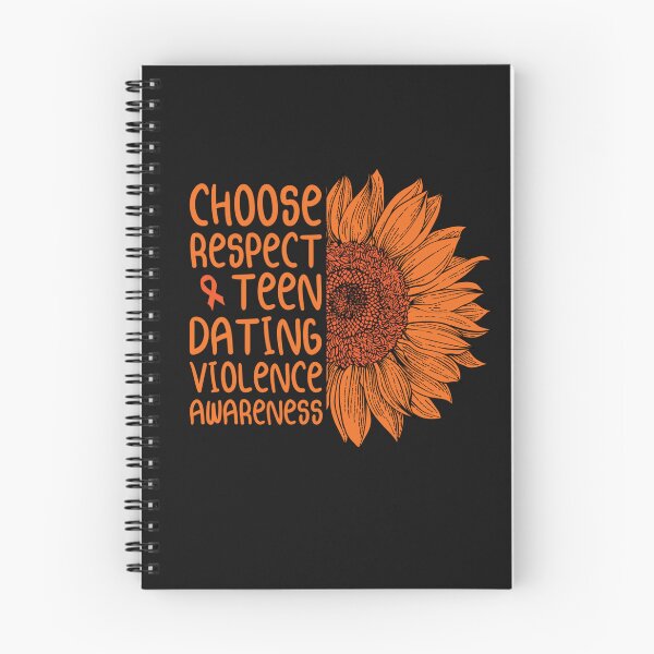 Item preview, Sunflower choose respect teen dating violence Awareness T-Shirt designed and sold by Baron-Hagen.
