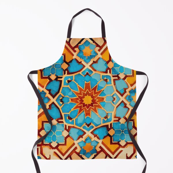 Artikelvorschau, Ancient Impressionist Detailed Moroccan Pattern Digital Painting entworfen und verkauft von CodeAndColors.