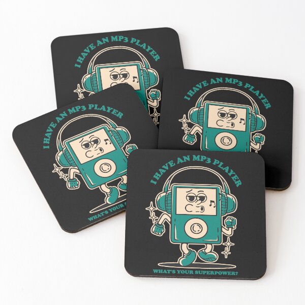 Item preview, I Have An Mp3 Player, What's Your Superpower designed and sold by Design_for_merch.