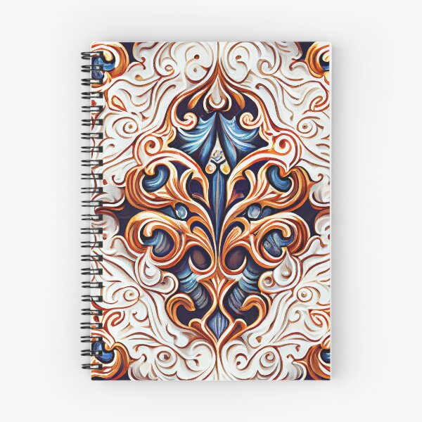 Item preview, White Impressionist Traditional Pattern Digital Painting designed and sold by CodeAndColors.