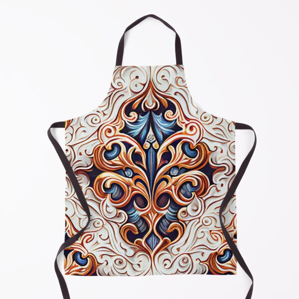 Item preview, White Impressionist Traditional Pattern Digital Painting designed and sold by CodeAndColors.