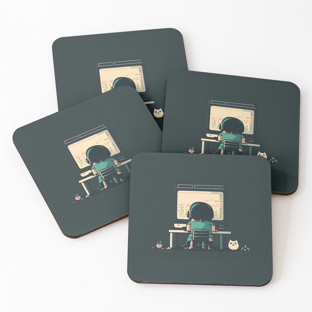 Item preview, Coasters (Set of 4) designed and sold by Chillapy.