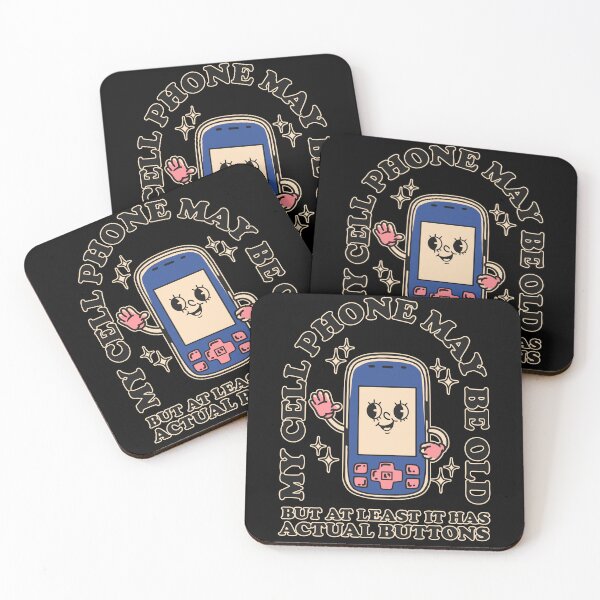 Item preview, My Cell Phone May Be Old, But At Least It Has Actual Buttons designed and sold by Design_for_merch.