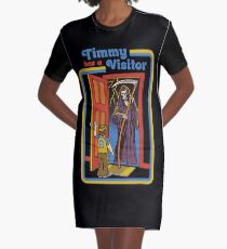 Timmy hat einen Besucher T-Shirt Kleid