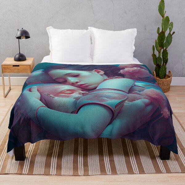 Item preview, Serene Grogginess A Hydrogen Embrace Digital Painting designed and sold by CodeAndColors.