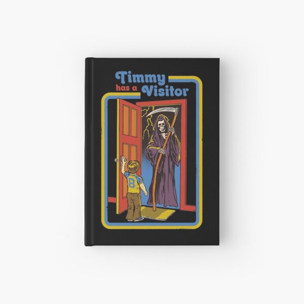 Timmy has a Visitor Hardcover Journal