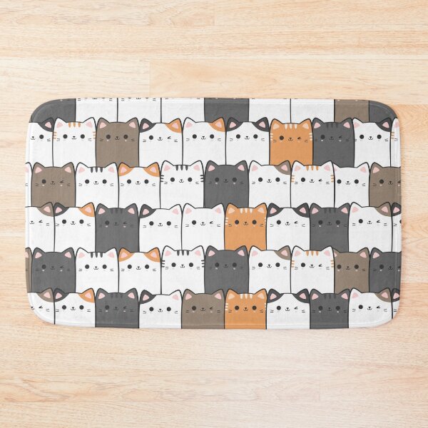 Item preview, Cute Cats - Kitten Patterns designed and sold by Patternomania.