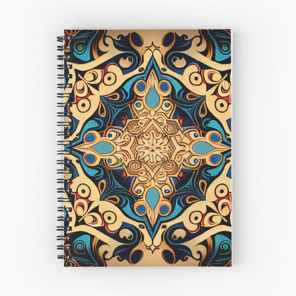 Item preview, Soft Saturated Flowing Ancient New Traditional Pattern Digital Painting designed and sold by CodeAndColors.
