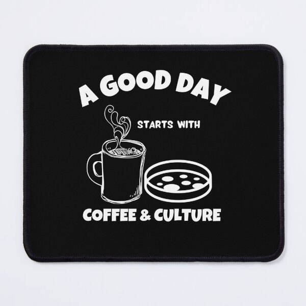 Item preview, A good day starts with coffee and culture. Laboratory design for the science lovers designed and sold by Lady-Frost.