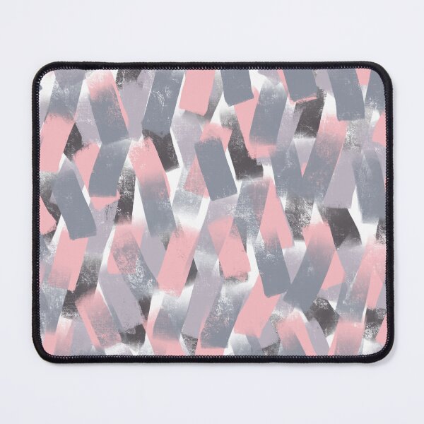 Item preview, Pink and Grey Smudgy Brush Strokes designed and sold by OneThreeSix.