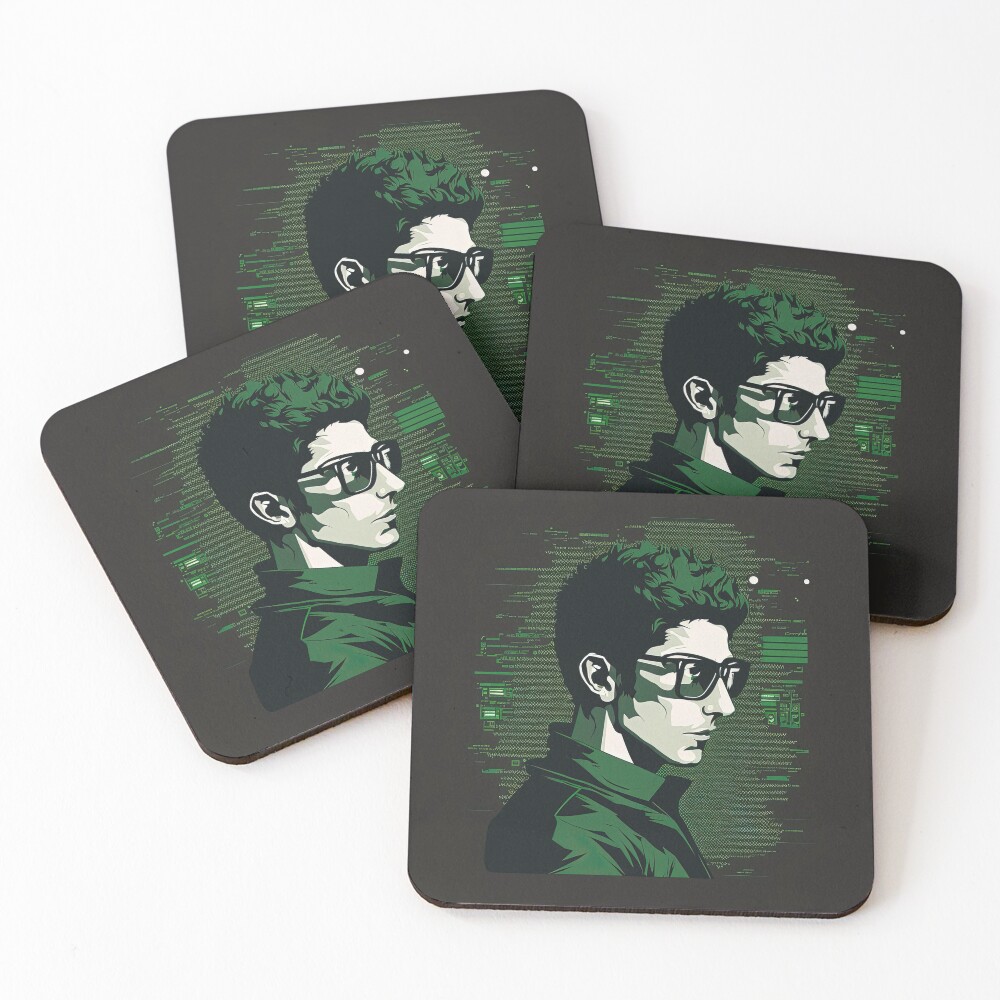 Item preview, Coasters (Set of 4) designed and sold by Chillapy.