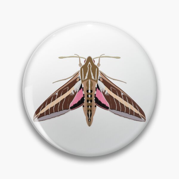Item preview, White-Lined Sphinx Moth (Hyles lineata) designed and sold by NinjArt-NinJosh.
