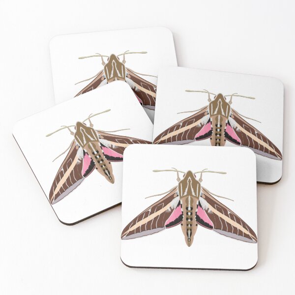 Item preview, White-Lined Sphinx Moth (Hyles lineata) designed and sold by NinjArt-NinJosh.