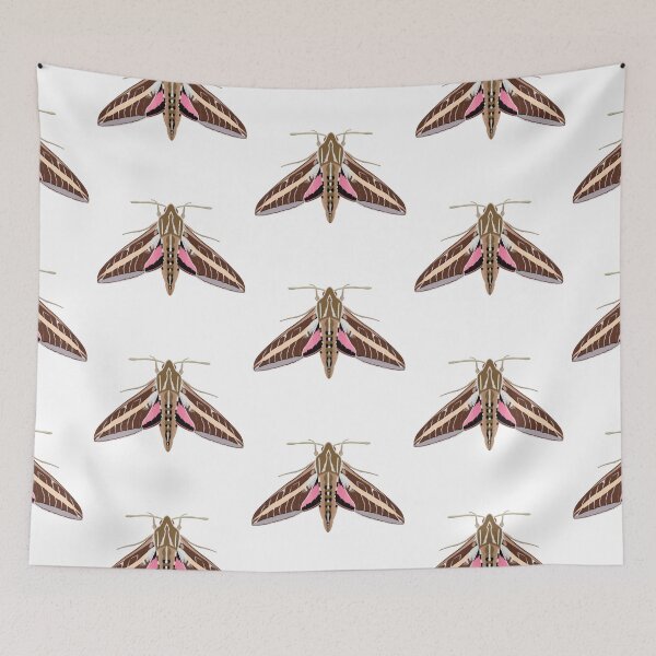 Item preview, White-Lined Sphinx Moth (Hyles lineata) designed and sold by NinjArt-NinJosh.