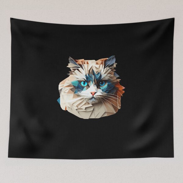 Item preview, Ragdoll Cat - The Abstract Collection designed and sold by FiveIntentions.