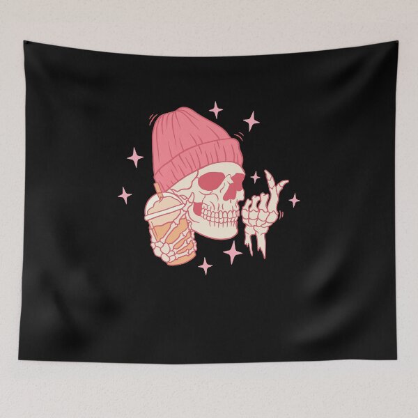 Item preview, PINK SKULL ,Valentines Day Classic t-shirt designed and sold by TamouStyle.