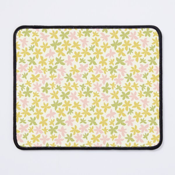 Item preview, pastel aesthetic cute florals henri matisse pattern in mustard khaki and yellow designed and sold by blomastudios.
