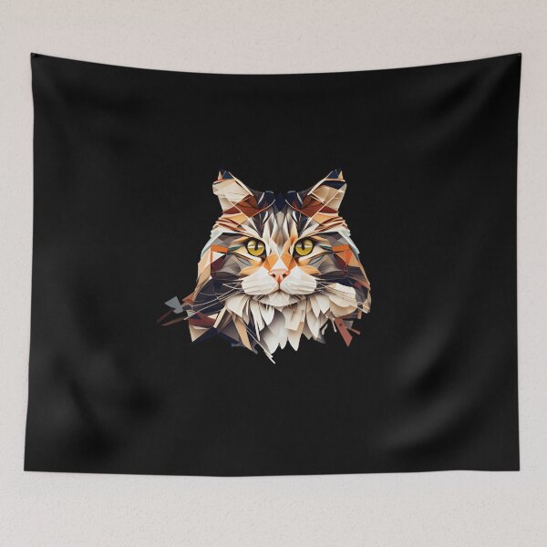 Item preview, Maine Coone Cat - The Abstract Collection designed and sold by FiveIntentions.