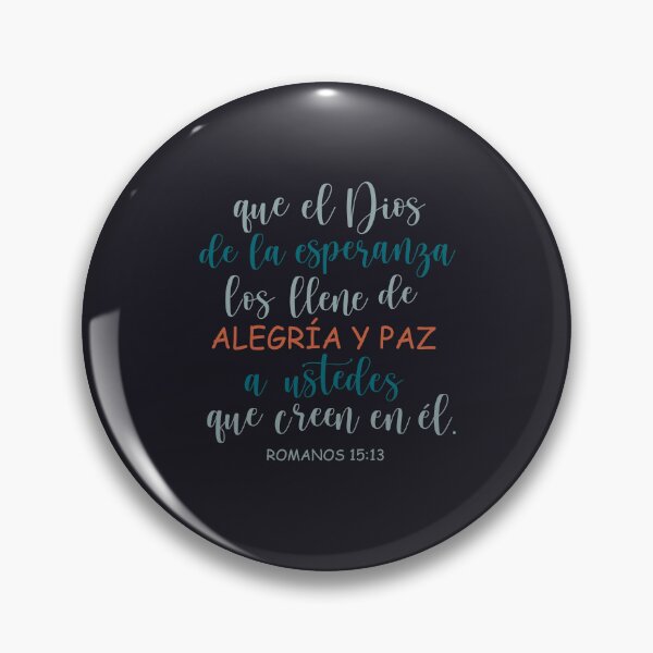 Item preview, Romanos 15:13, Versículo de la Biblia en Español designed and sold by Aryam Quotes.