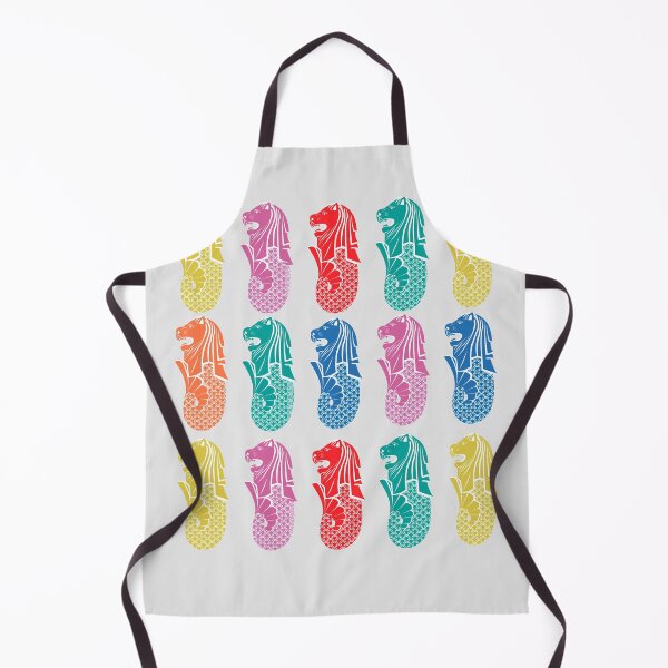 Item preview, Singapore Merlion Pattern designed and sold by rcottoncreative.