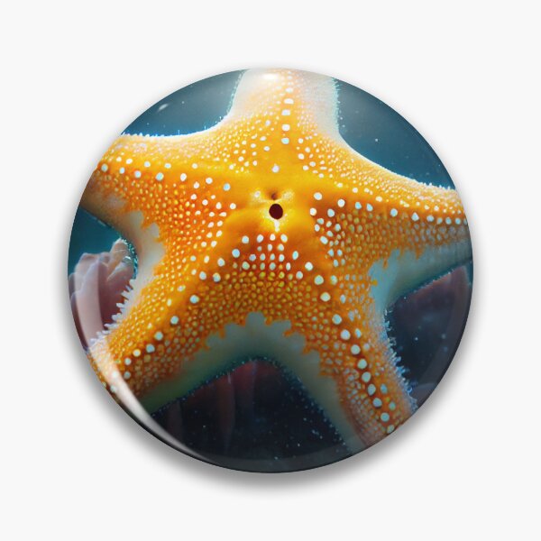 Item preview, Beaming Starfish Digital Painting designed and sold by CodeAndColors.