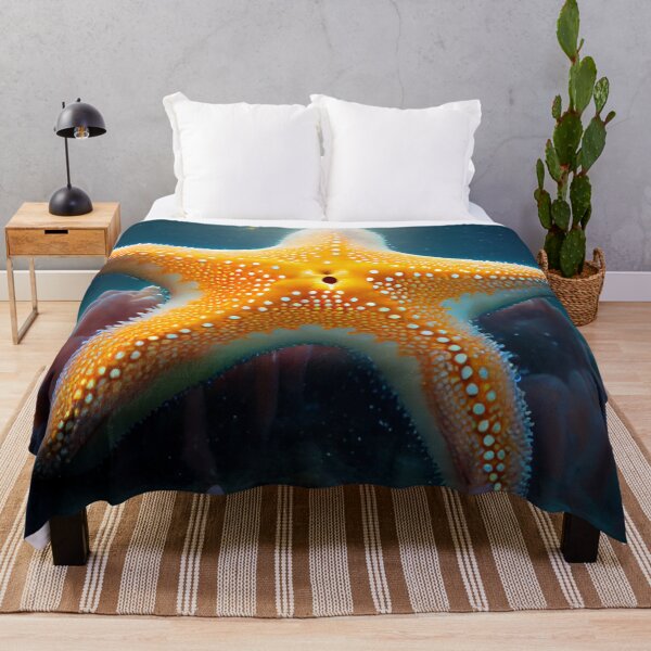Item preview, Beaming Starfish Digital Painting designed and sold by CodeAndColors.