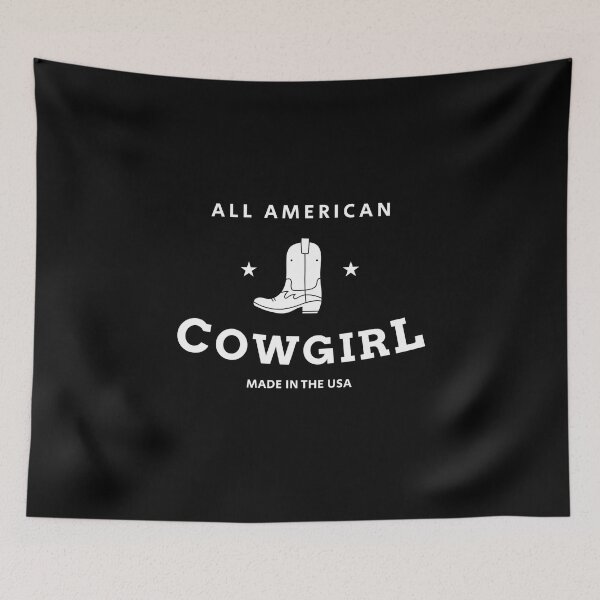 Item preview, All American Cowgirl Roper Barrel Racer  designed and sold by The Junto Shop.