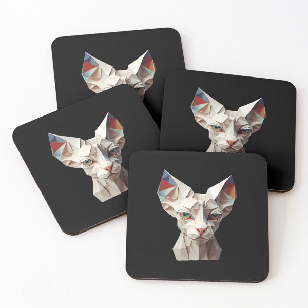 Item preview, Sphynx Cat - The Abstract Collection designed and sold by FiveIntentions.