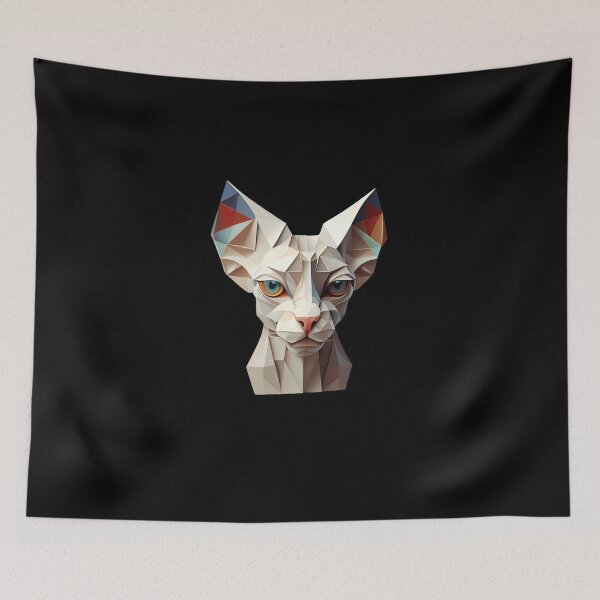 Item preview, Sphynx Cat - The Abstract Collection designed and sold by FiveIntentions.