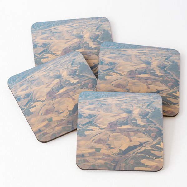 Item preview, Arable Land Carpet - Aerial View of Cultivated Farmland designed and sold by Georgia Mizuleva.