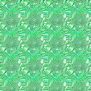 Artwork thumbnail, Neon green - pattern by SomePatterns