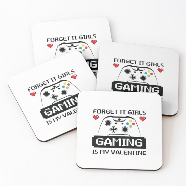Artikelvorschau, Forget It Girls Gaming ist mein Valentinsgruß, lustiger Gamer entworfen und verkauft von medben.