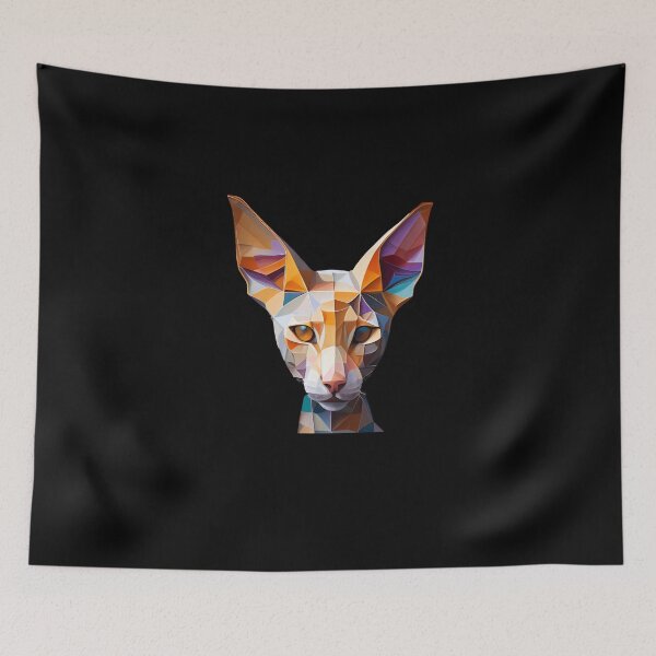 Item preview, Oriental Shorthair Cat - The Abstract Collection designed and sold by FiveIntentions.