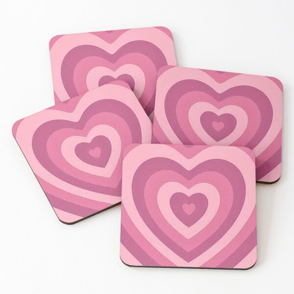 Item preview, pink indie y2k hearts designed and sold by thecouture.