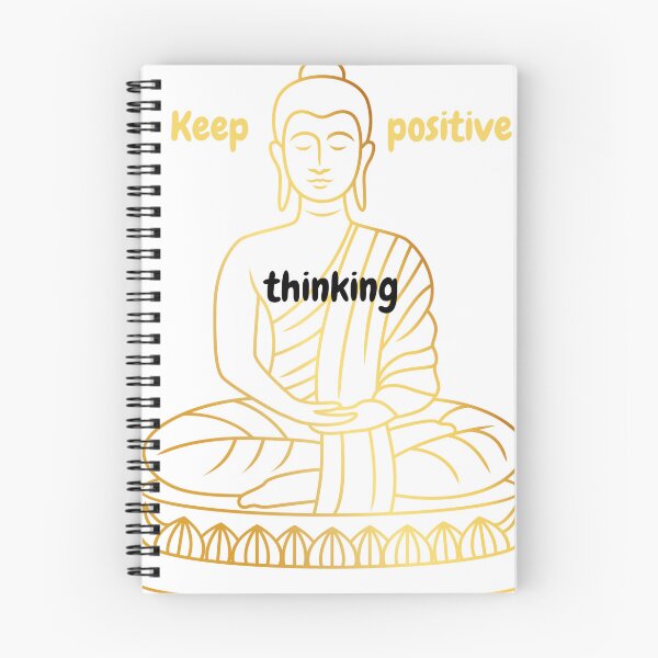 Item preview, Buddha keep positive thinking  designed and sold by BigBasement.