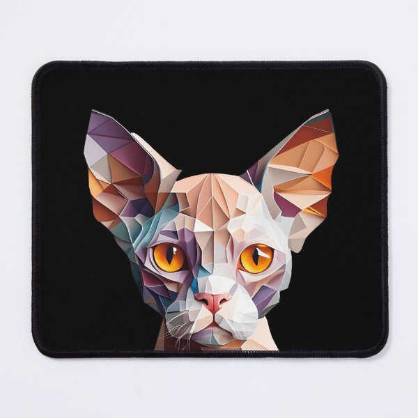 Item preview, Devon Rex Cat - The Abstract Collection designed and sold by FiveIntentions.