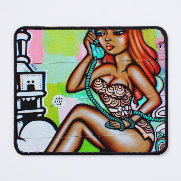 Item preview, Melbourne Babe | Graffiti Print designed and sold by skewdart.