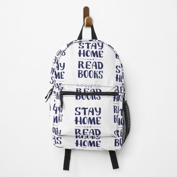Item preview, Stay home and read books designed and sold by addict2reading.