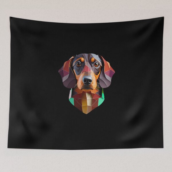 Item preview, Dachshund Dog - The Abstract Collection designed and sold by FiveIntentions.