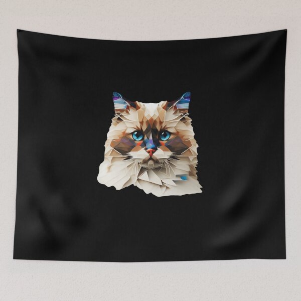 Item preview, Birman Cat - The Abstract Collection designed and sold by FiveIntentions.
