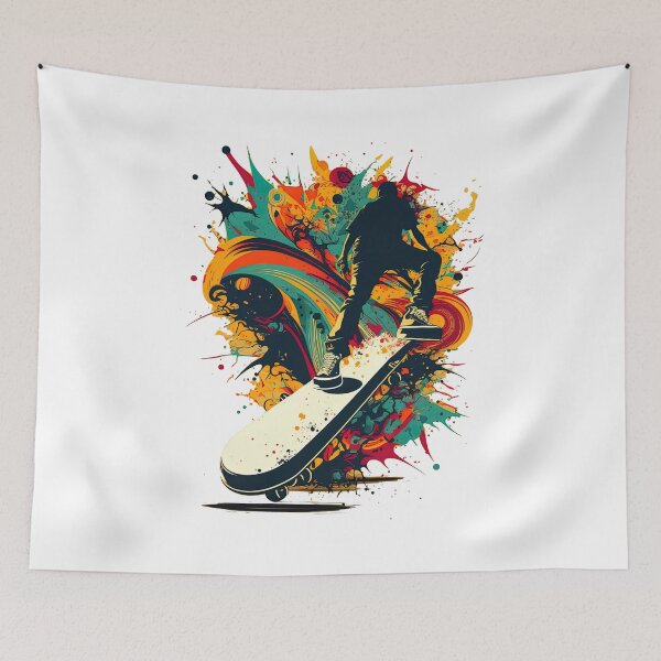 Item preview, Abstract Skateboarding, Skate, Skateboard designed and sold by Skateboard-Art.