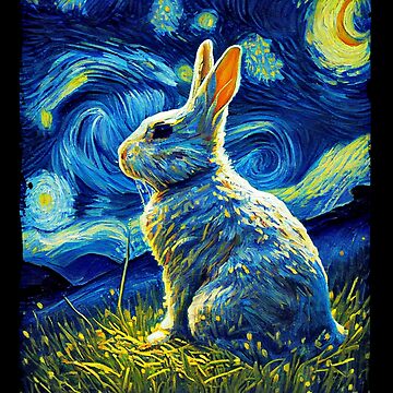 van gogh rabbit painting