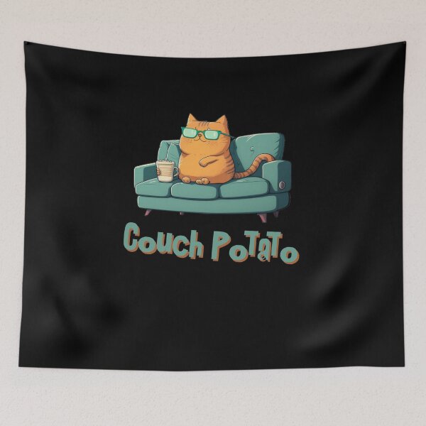Item preview, Cat - couch potato designed and sold by Diamaber.