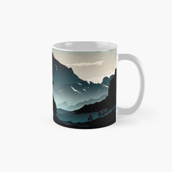 Item preview, Deer in Stunning Mountainous Locations! wild nature lovers, climbers, mountaineering, nature colorful, blue, and green nature lovers designed and sold by Collagedream.