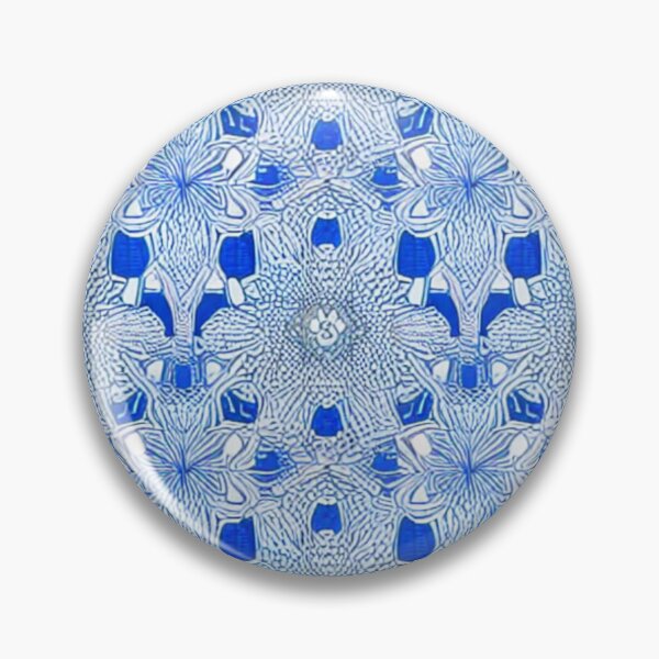 Item preview, Blue flowers - pattern designed and sold by SomePatterns.