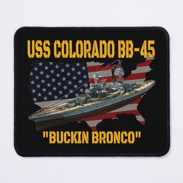 Item preview, WW2 American Warship USS Colorado BB-45 Battleship Veterans designed and sold by ArtStudioKY.
