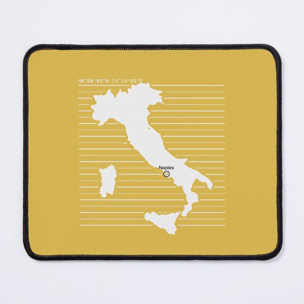 Item preview, Naples City Map designed and sold by Visitify.