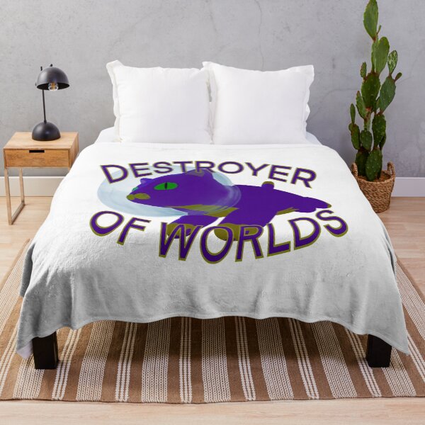 Item preview, Destroyer of Worlds Space Cat designed and sold by NinjArt-NinJosh.